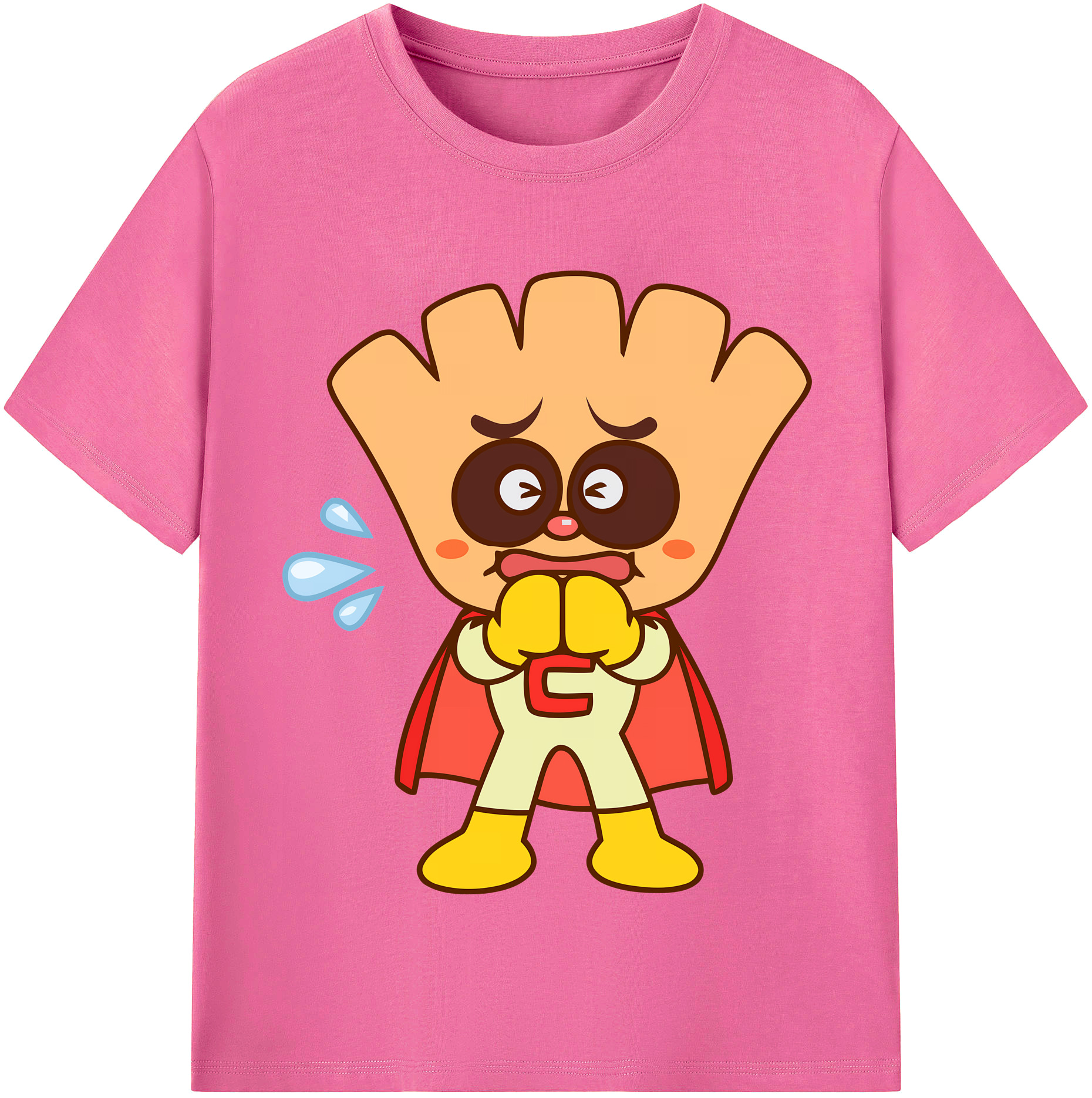 （画像用） アンパンマン Anpanman レディースカジュアルプリントTシャツ（綿100％）